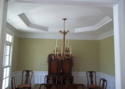 painted diningroom