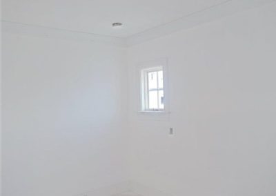 a white painted empty room